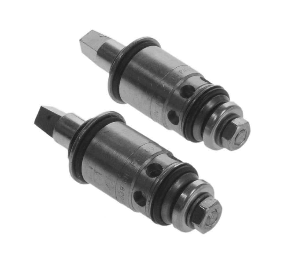 Chicago Quaturn stem pair (hot and cold)
