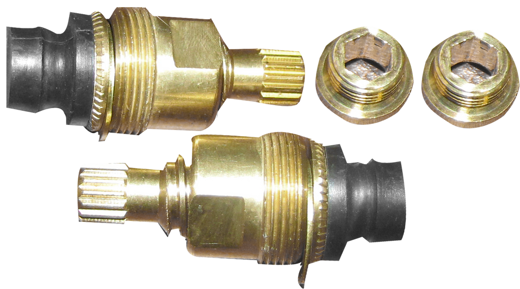Am Std Cadet sink/lav stem pair (H & C)
