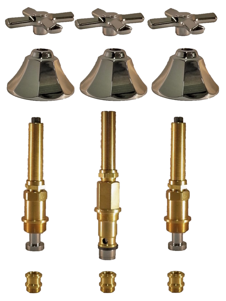 Briggs three handle tub/shower rebuild kit