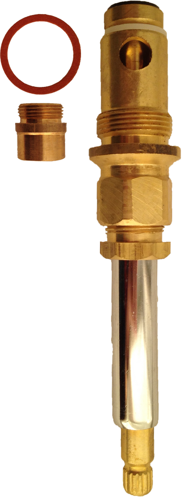 Central Brass tub diverter old style for screw on escutcheon w/seat