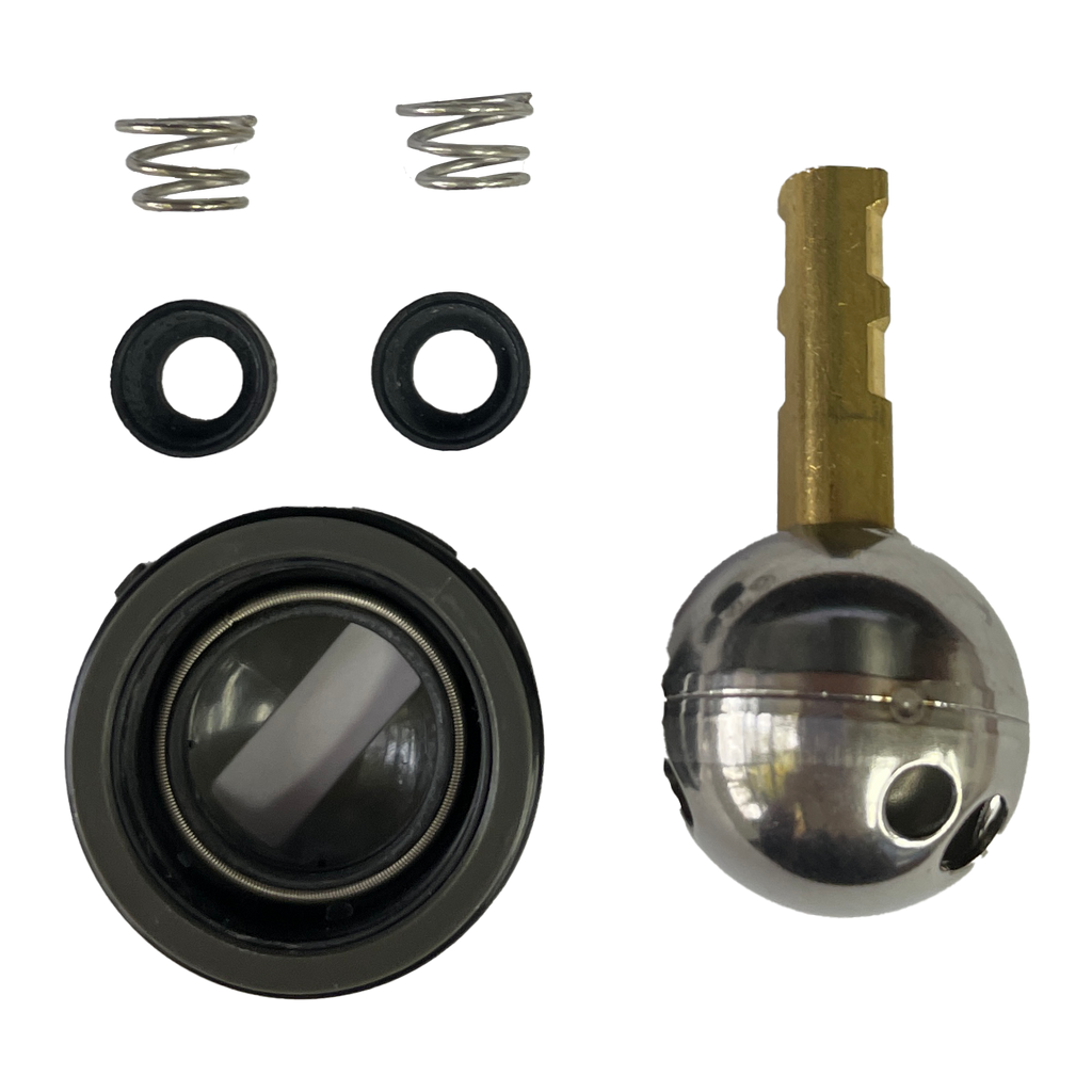 Delta single acrylic handle repair kit w/ball OEM (new style)