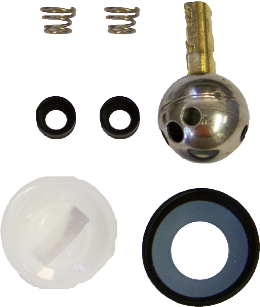 Delta single acrylic handle repair kit w/ball OEM (old style)
