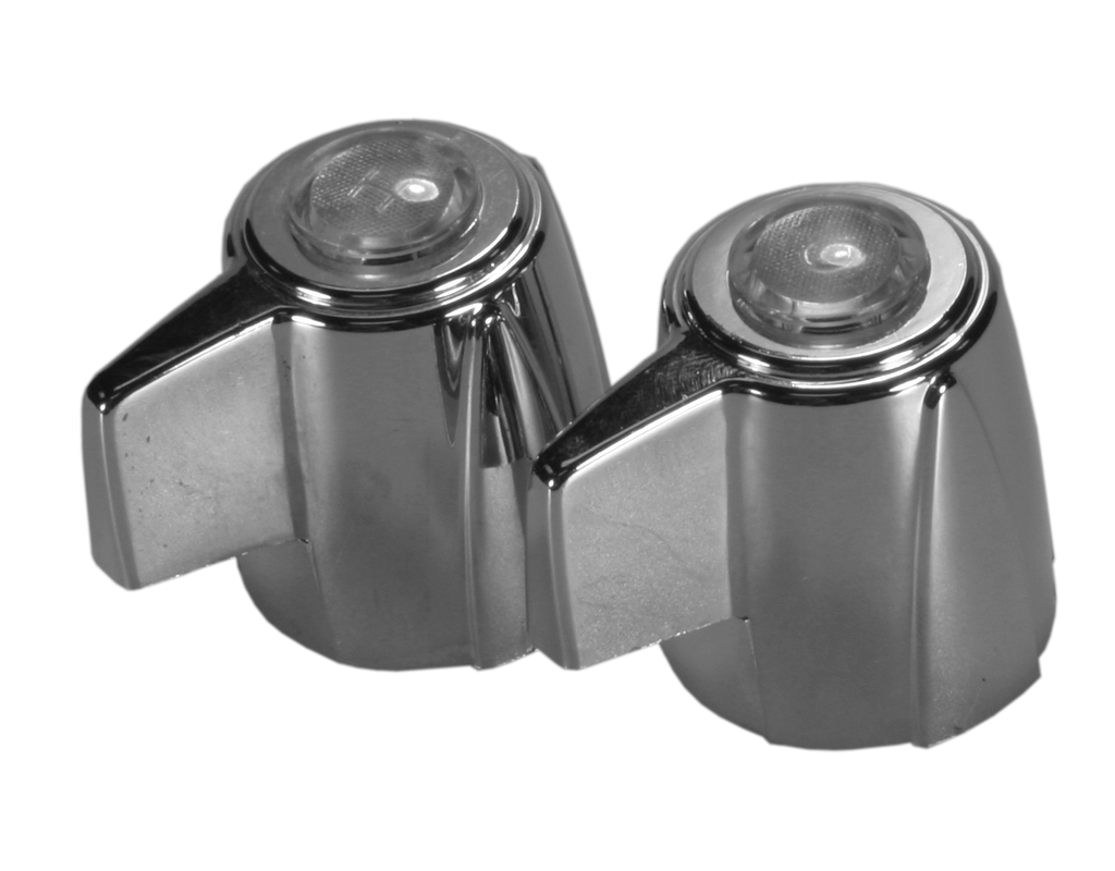 Delta metal blade handles, for kit/lav (pair)