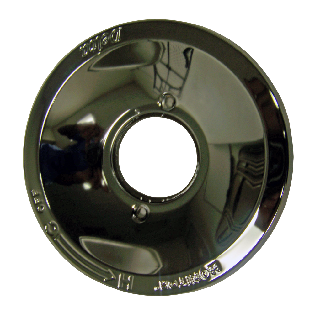 Delta monitor escutcheon
