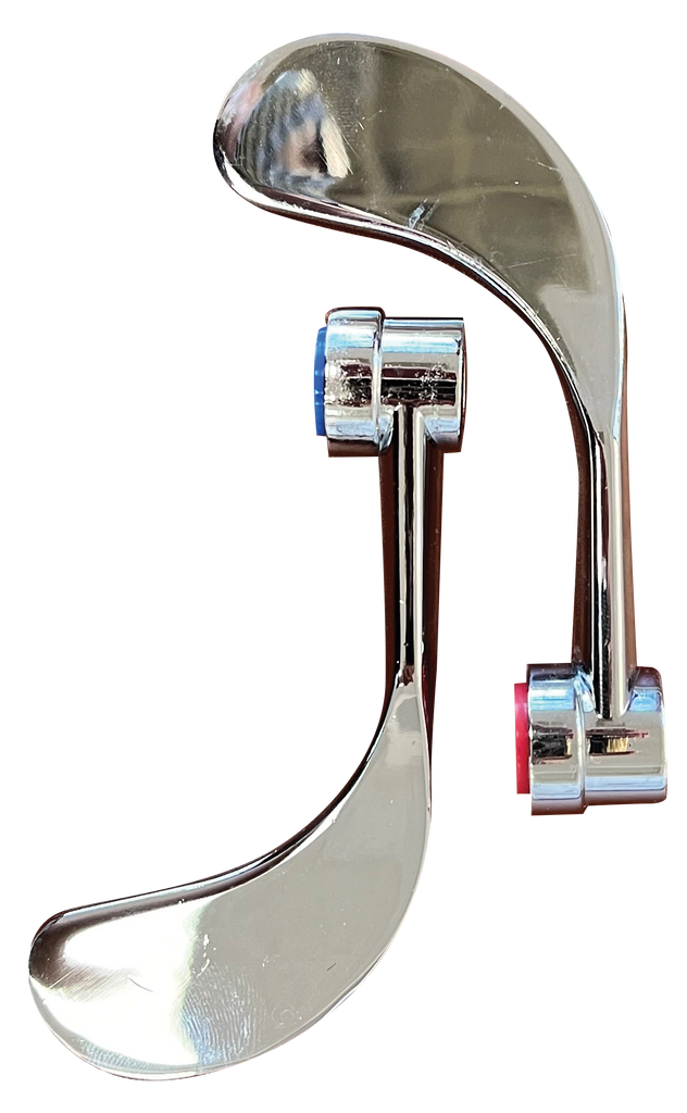 T & S 4 wrist blade handles, (pair) H & C