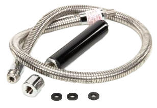 Fisher replacement hose w/handle and adapter for pre-rinse 44