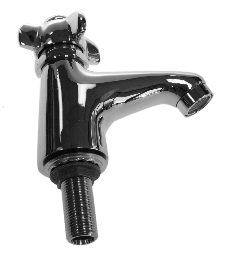 Faucet - single lavatory self-closing Heavy Duty