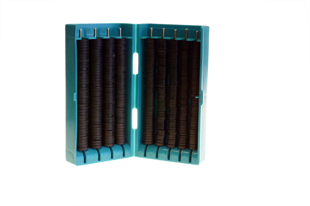 Bibb washer assortment flat 350 pieces, 8 sizes in chest container