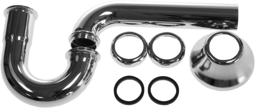 P trap 1 1/2 20ga diecast nuts