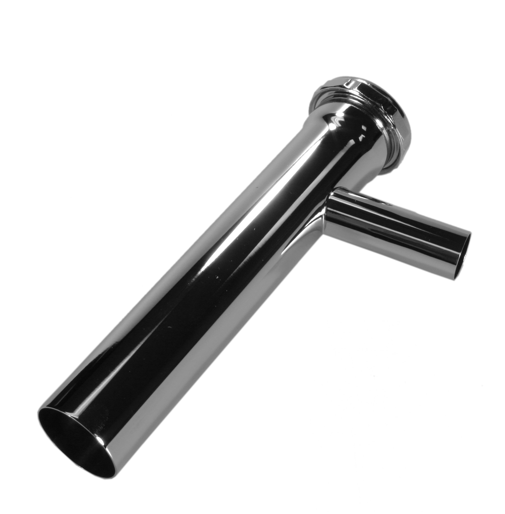 Branch tailpiece direct connect, 1 1/2 x 8 x 3/4, 17ga