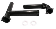 Cont waste EO direct connect black telescopic