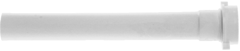 Slip joint extension white plastic 1 1/2 x 12