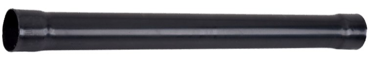 Solvent weld extension black plastic 1 1/2 x 16 double end