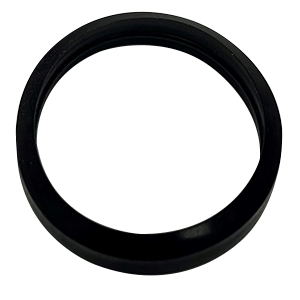 Slip joint washer polyelastimer 1 1/2 black