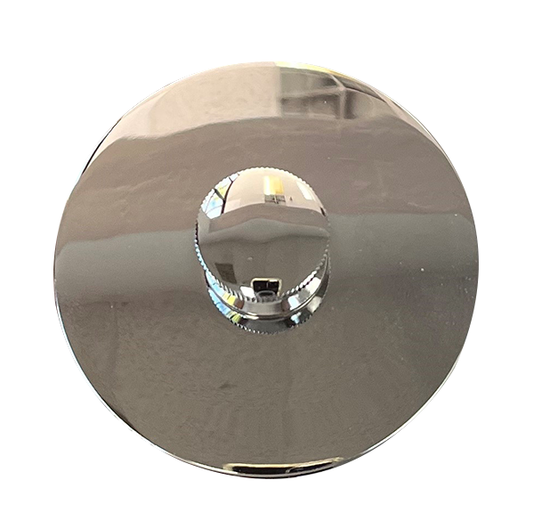 Bath waste face plate trip style, Chrome