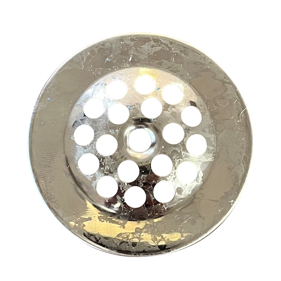 Bath waste dome strainer and screw