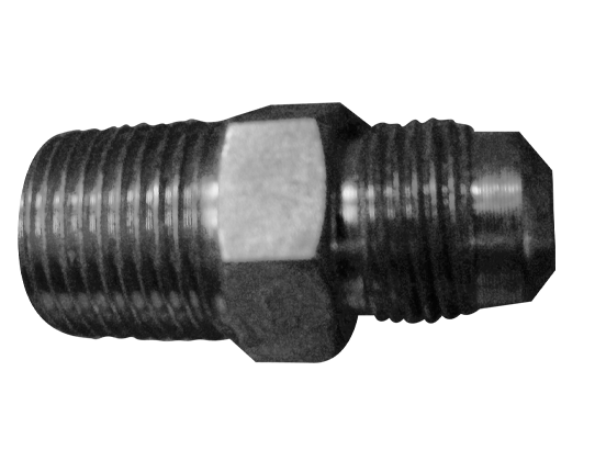 Steel gas male union 1/2od x 3/8mip