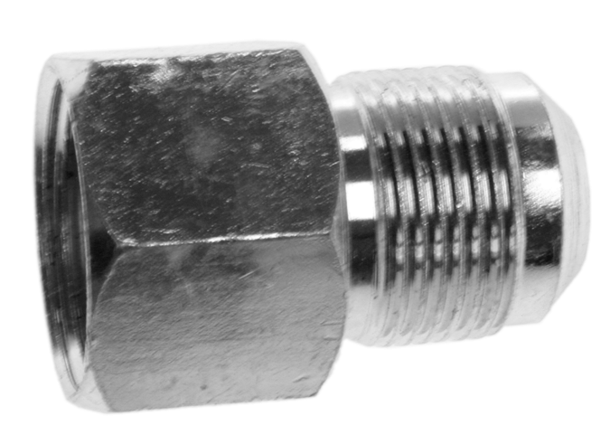 Steel gas female union 1/2od x 3/4fip