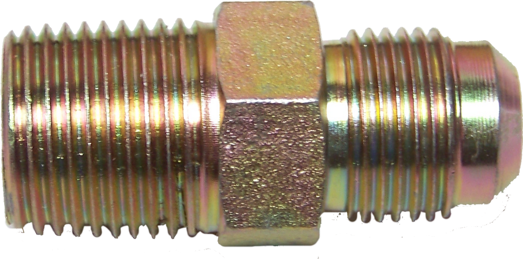 Steel gas male union 5/8od x 3/4mip