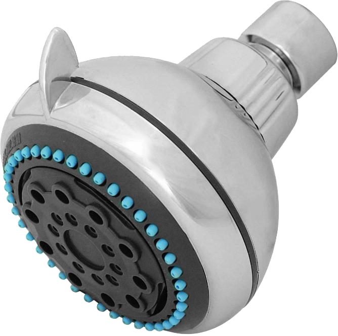 Shower head, massage 2gpm 5 function settings, universal fit, Chrome