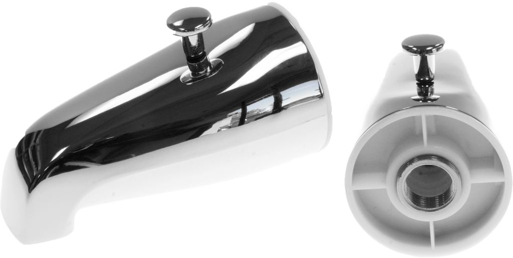 Tub diverter spout 1/2 or 3/4ip w/bushing