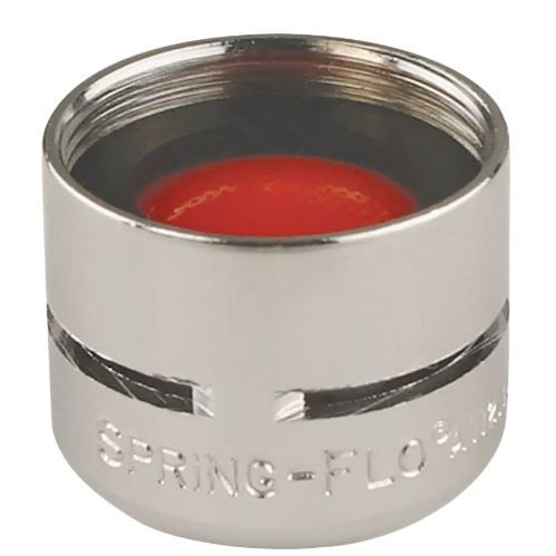 Aerator female thread 2.2GPM slotted w/3 screens Spring-Flo (55/64-27)