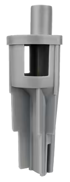 Air gap, 1 1/2 drainpipe water softener for installation in washing machine box