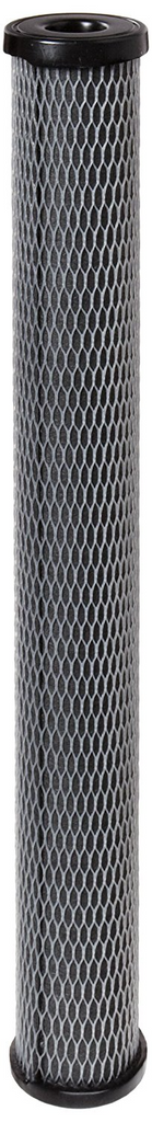 Filter, activated carbon block, 5 micron, 2 x 10