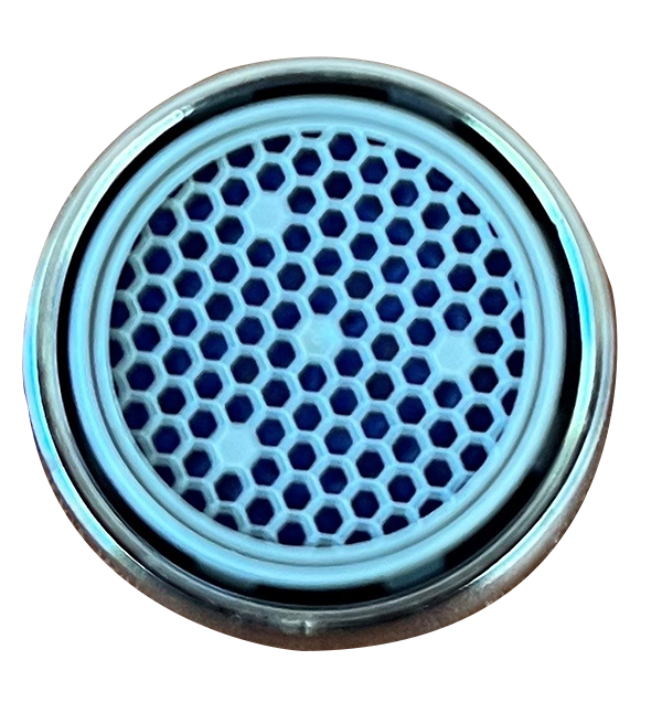 Aerator dual thread 1.0GPM laminar flow water control 15/16-27 x 55/64-27 (six per tube) PRICED INDIVIDUALLY