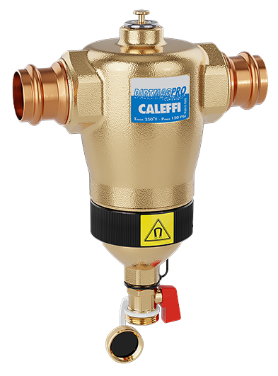 DirtMag Pro, dual magnet dirt separator, 1 1/4press
