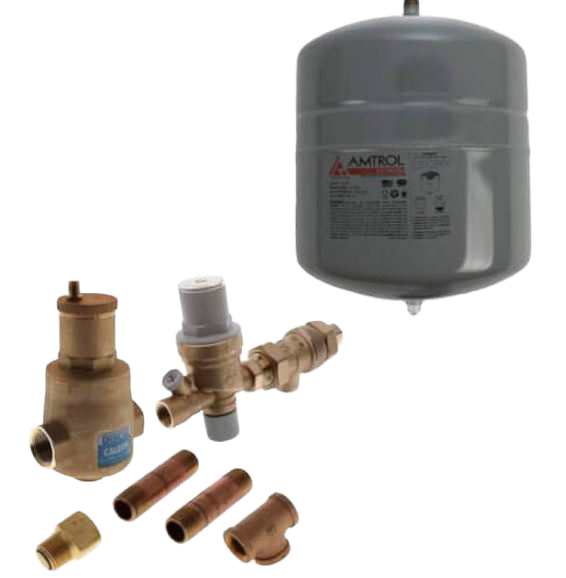 Boiler trim kit w/expansion tank, Caleffi auto fill and air seperator 1 1/4c