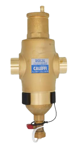 Discal / DirtMag, air and dirt separator w/magnet, 1 1/4c