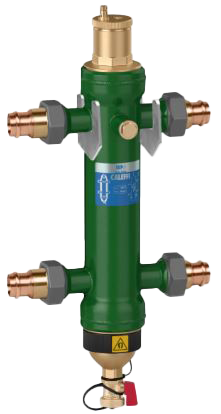 Combination hydraulic, air, dirt and magnetic separator, 1 1/2 press unions