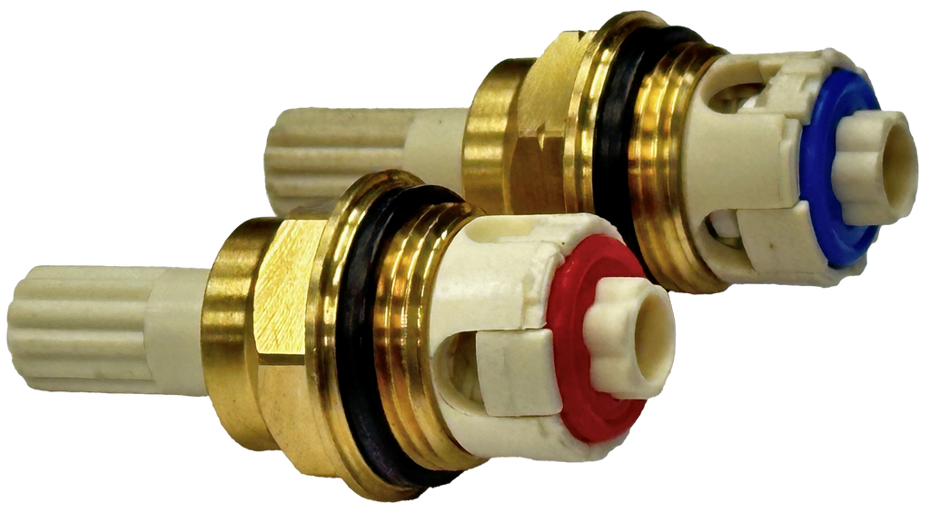 Price Pfister Sure-Valve, plastic stem (pair hot & cold)