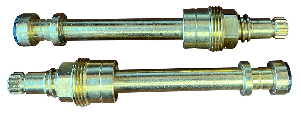 Price Pfister widespread lav/sink & tub/shower stem (pair hot/cold)