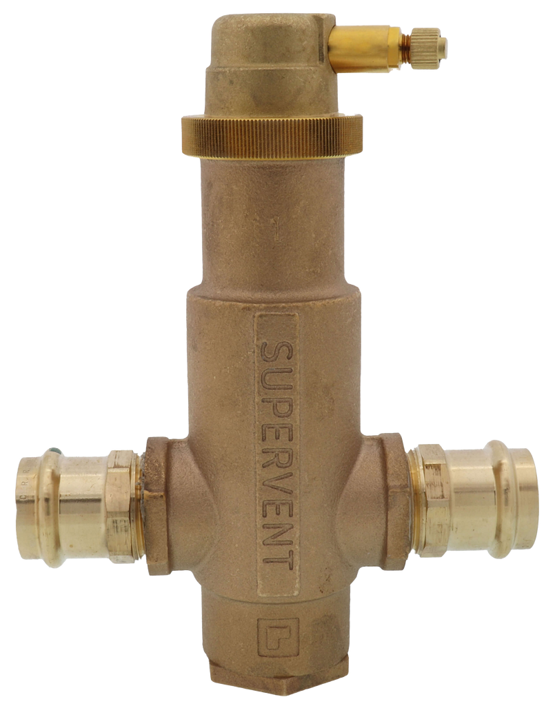 Supervent air eliminator 1press