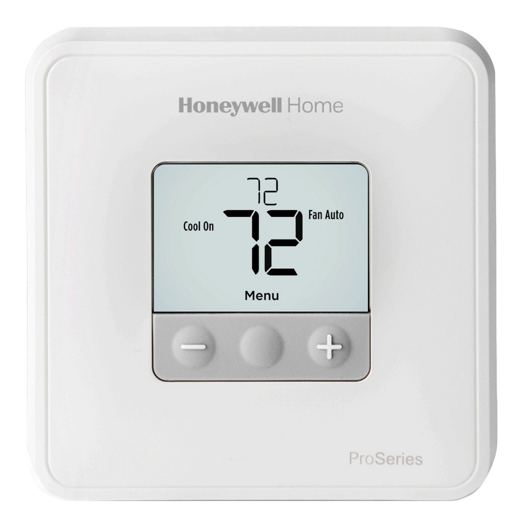 Thermostat, T1 non-programmable with standard UWP monitoring system. 2.37 sq in display. Easy to read LED back light. STRYKERSVILLE / DROP SHIP ONLY