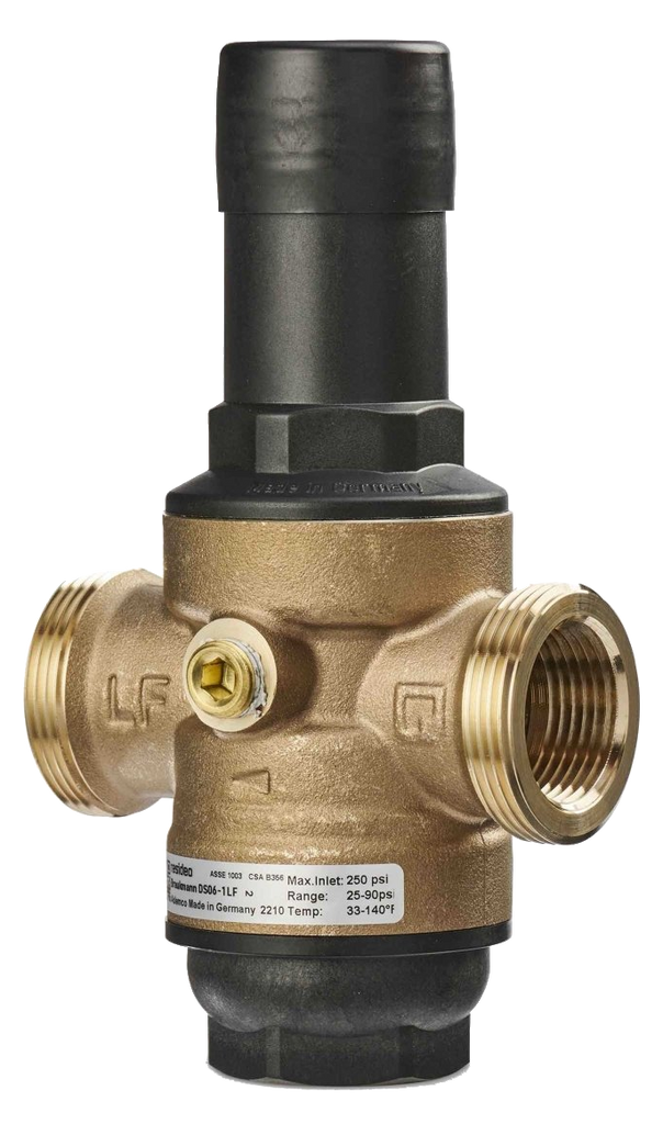 Pressure regulating valve, 3/4ip, no union, DialSet
