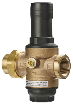Pressure regulating valve, 3/4ip, single union, DialSet