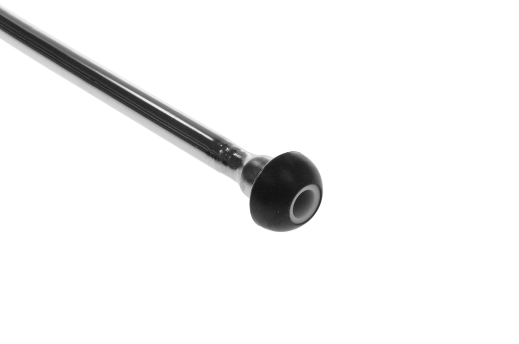 Supply tube closet 3/8 x 20 w/rubber nose piece Chrome