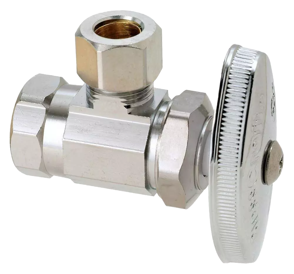 Ball valve angle stop 3/8fip x 3/8comp TPC