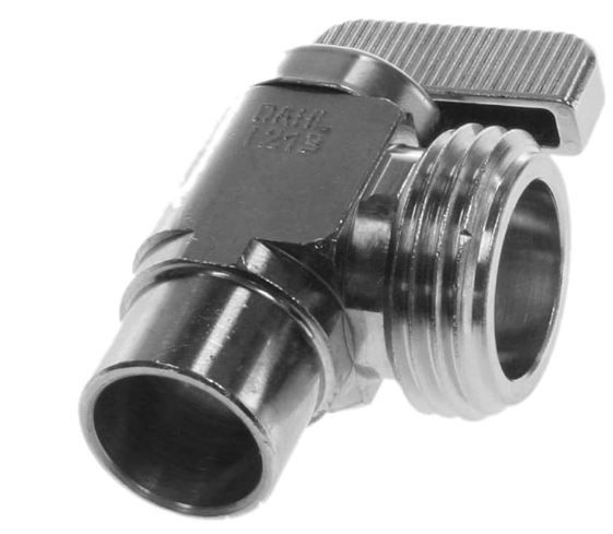 Ball valve washer stop 3/4mht x 1/2mip or female solder DAHL