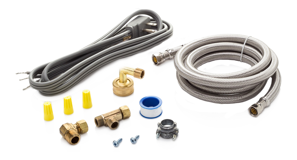 Dishwasher install kit with screws (like Dish Care)