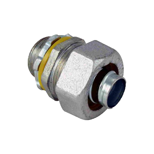 Liquid Tite connector, 3/4, metallic, straight