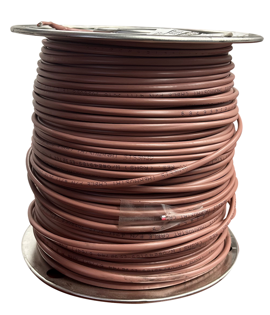 Thermostat wire, 18 AWG, 3 conductors, 500' per roll