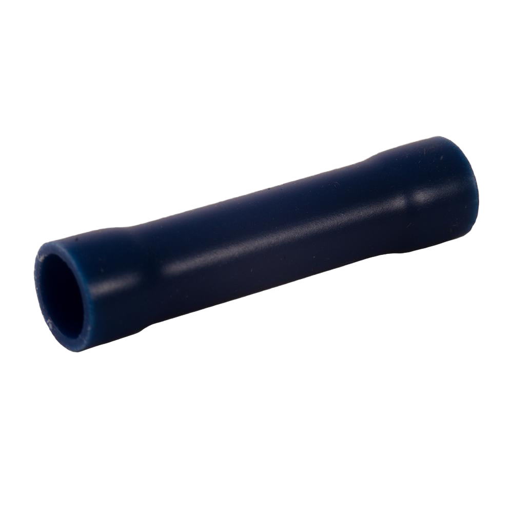 Butt connectors, solderless, insulated, wire 16-14 (50 per pack, sold per pack)