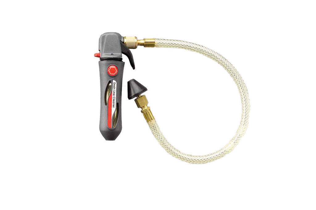 Drain gun for A/C condensate lines (take CO2 cartridge)