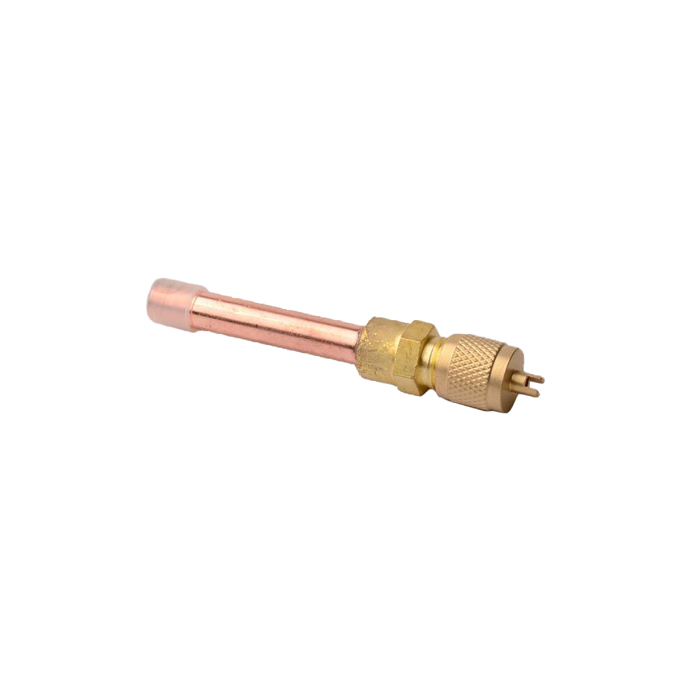 Access fitting extended cop tube, 3/16od x 1/8id, for charging/purging (6 per pack, sold per pack)