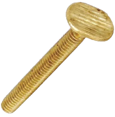 Closet bolt brass 5/16 x 3 1/2