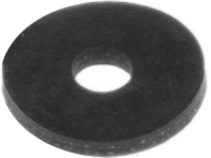 Washer cloth inserted for tank bolt